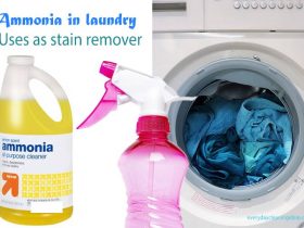 How to use ammonia as a stain remover for your laundry