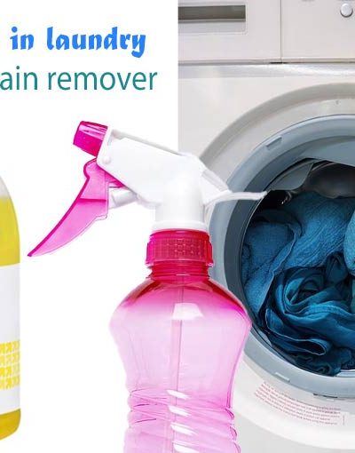 How to use ammonia as a stain remover for your laundry