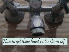 How to Remove Hard Water Stains