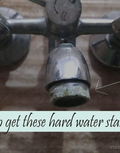 How to Remove Hard Water Stains