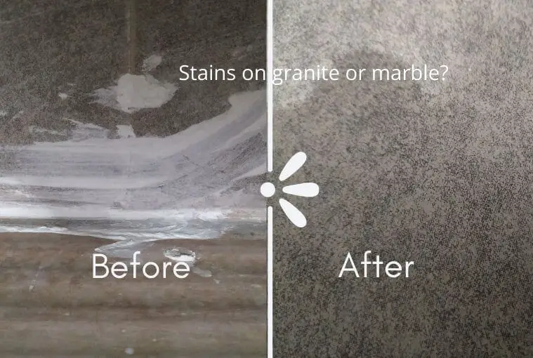 How To Remove Stains From Granite Or Marble, How To Clean Turmeric Stains From Granite Countertops