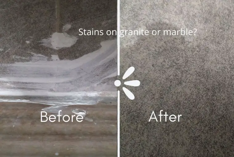 How To Remove and Clean Stains From Granite Or Marble