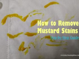 Remove Mustard Stains from Clothes, Carpets, Upholstery