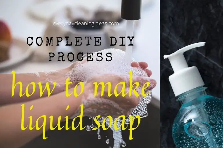 how to make liquid soap DIY at Home