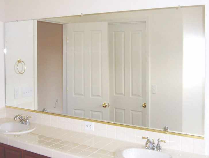 clean the mirror and stains