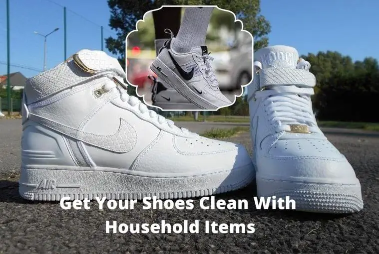 how to clean white air force ones