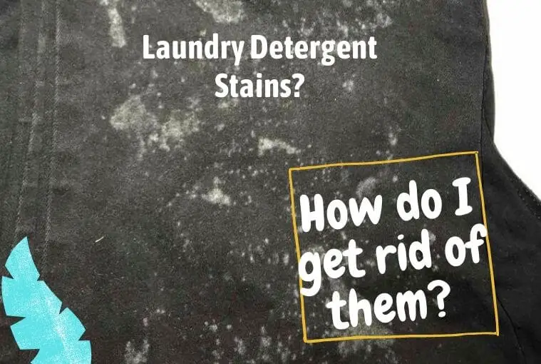 How to Remove Laundry Detergent Stains from Clothes