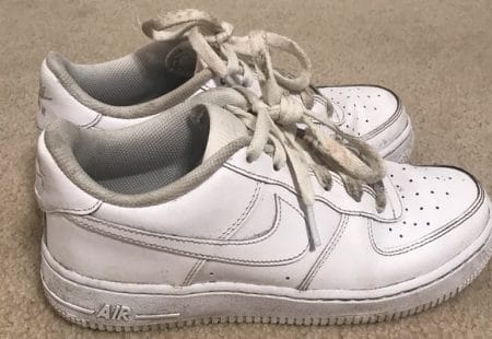 how to whiten air force ones