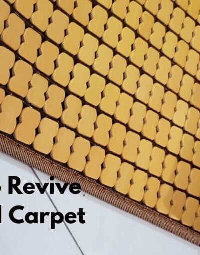 How to Fix Matted Carpet in High Traffic Areas