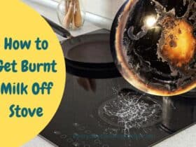 How to Get Burnt Milk Off Stove