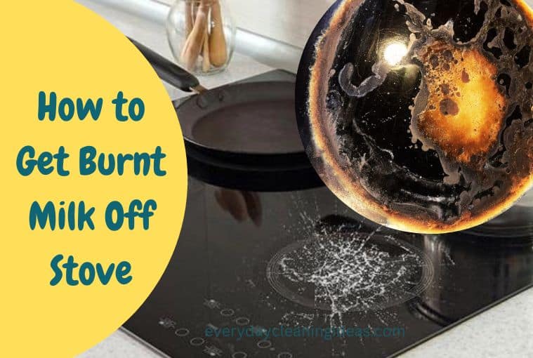 How to Get Burnt Milk Off Stove